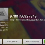 Android aplikace Barcode scanner