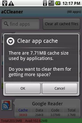 Cache Cleaner