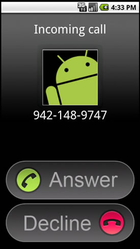 Android aplikace Easy Answer Button