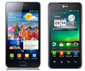 LG Optimus 2X vs Samsung Galaxy S2