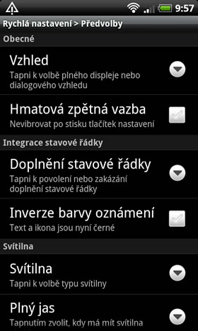 Quick-Settings Android