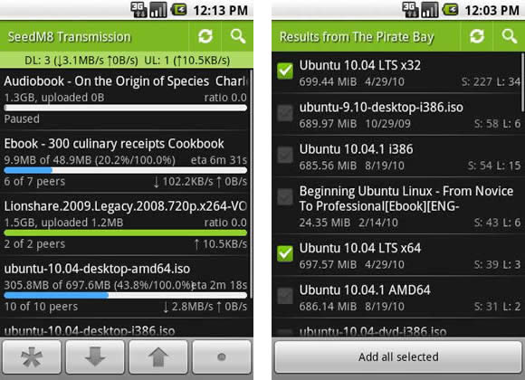 torrent klient android