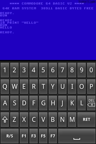 Android aplikace Frodo C64 – Emulátor C64