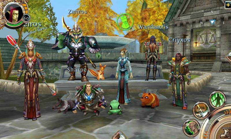 Android hra Order & Chaos Online