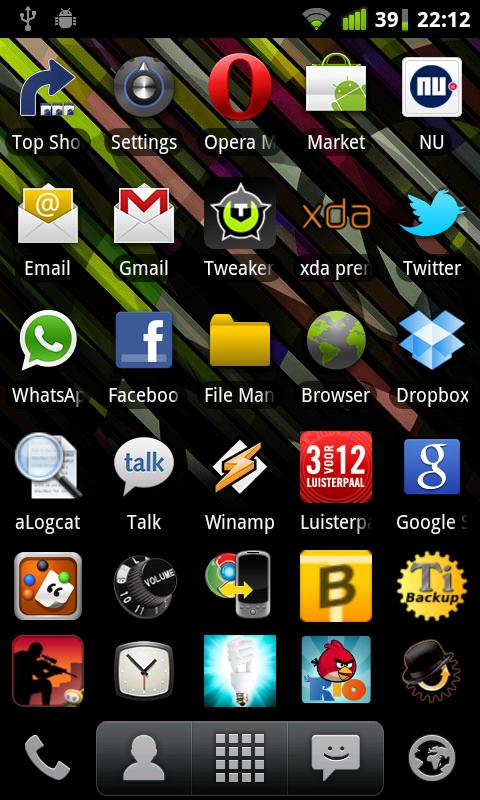 Android aplikace Top Shortcuts