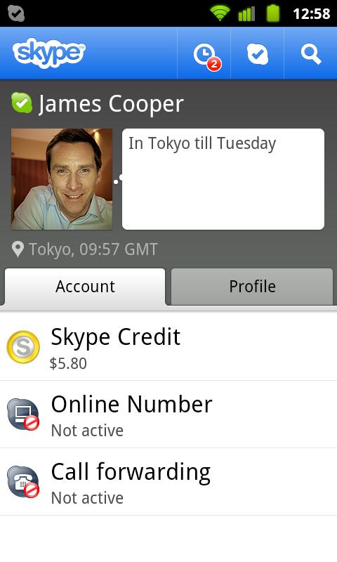 Co nového v android aplikaci Skype 2.0?