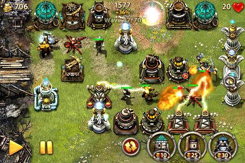 Android hra Myth Defense: Light Forces
