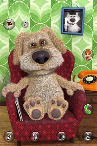Android hra Talking Ben the Dog
