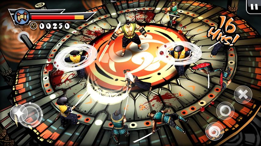 Android hra Samurai II: Vengeance