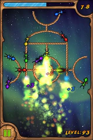 Android hra Burn the Rope