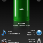 Baterie HD - celkový přehled na předpokládanou výdrž telefonu