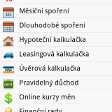 Finanční kalkulačka – finanční pomocník pro každý telefon