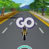 Android hra Bláznivý Moto 3D – staňte se nejrychlejších jezdcem