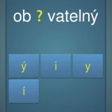 Android aplikace Český Jazyk – Pravopis, aneb učení hravou formou