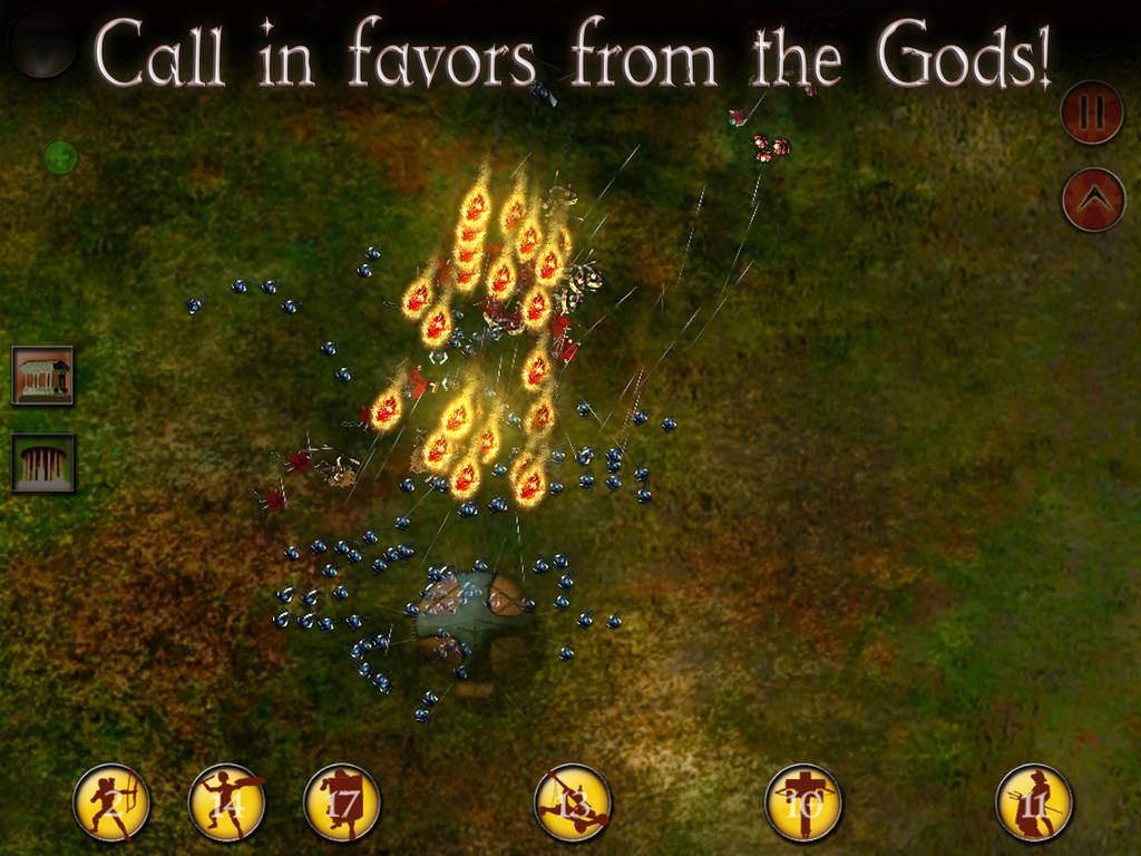 Bojujte za Řím v iPad hře 137 BC – Real Time Siege Strategy