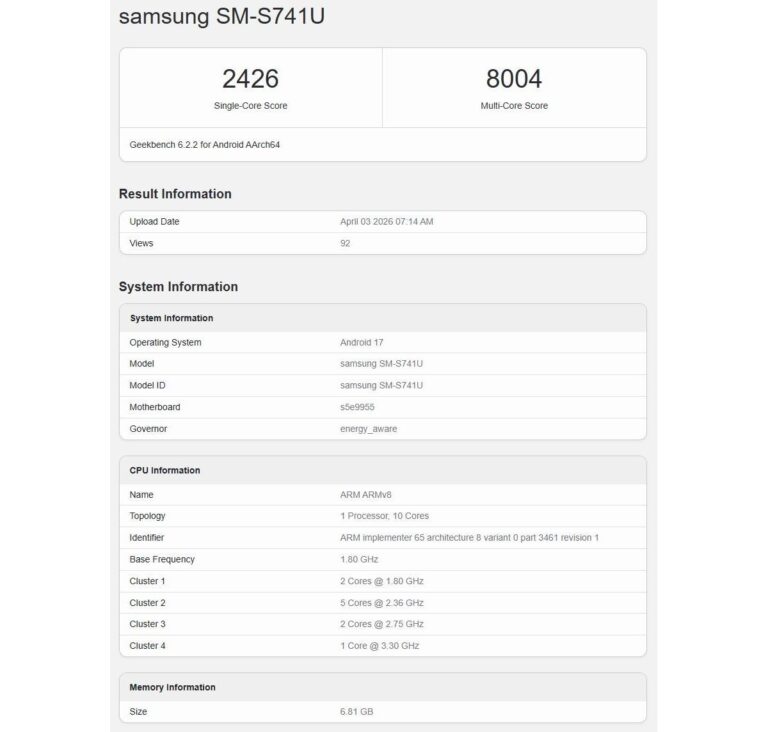 Exynos 2500 v Galaxy S26 FE: problém, nebo výhoda?