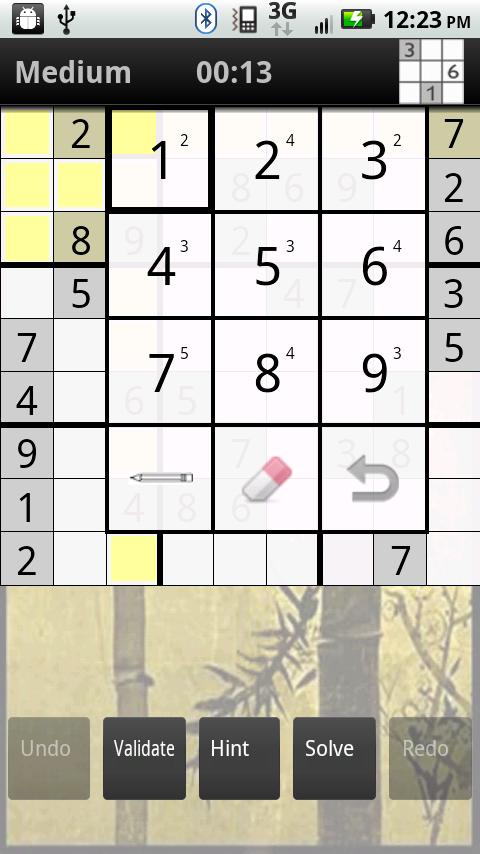 Android hra Sudoku – kdo potřebuje papír?