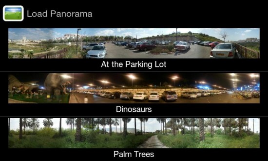 Android aplikace Photaf 3D Panorama Pro