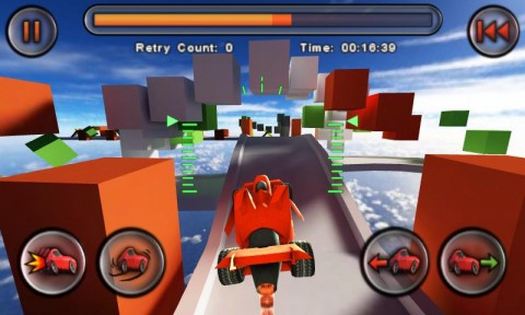 Android hra Jet Car Stunts
