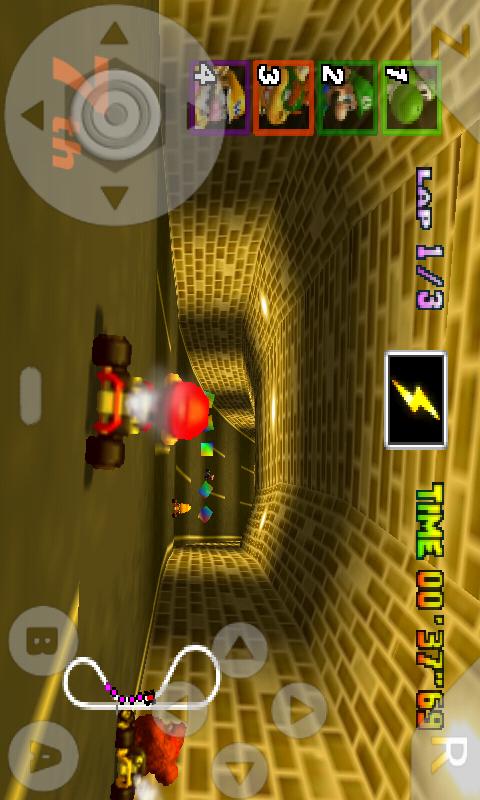 Android hra N64oid – emulátor Nintenda 64 v kapse