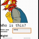 Android hra Kvíz Žluté rodinky – Jak znáte Simpsonovi?