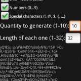 Android aplikace Password Generator – Hesel, kolik chcete