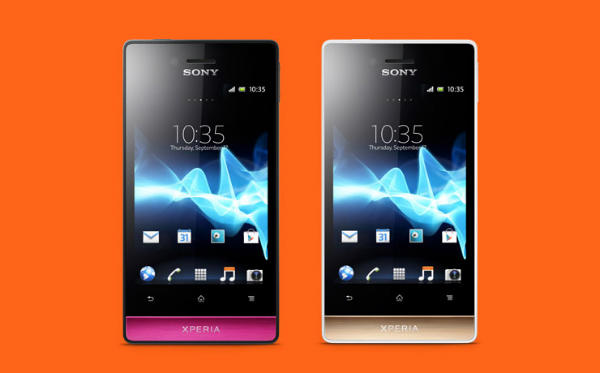 Sony Xperia miro odhaleno